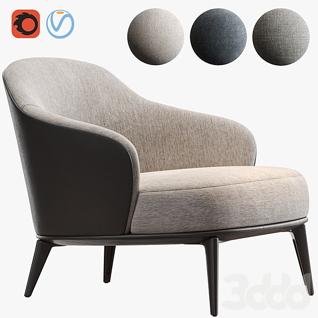 MINOTTI LESLIE ARMCHAIR