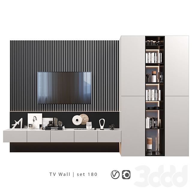 TV Wall | set 180
