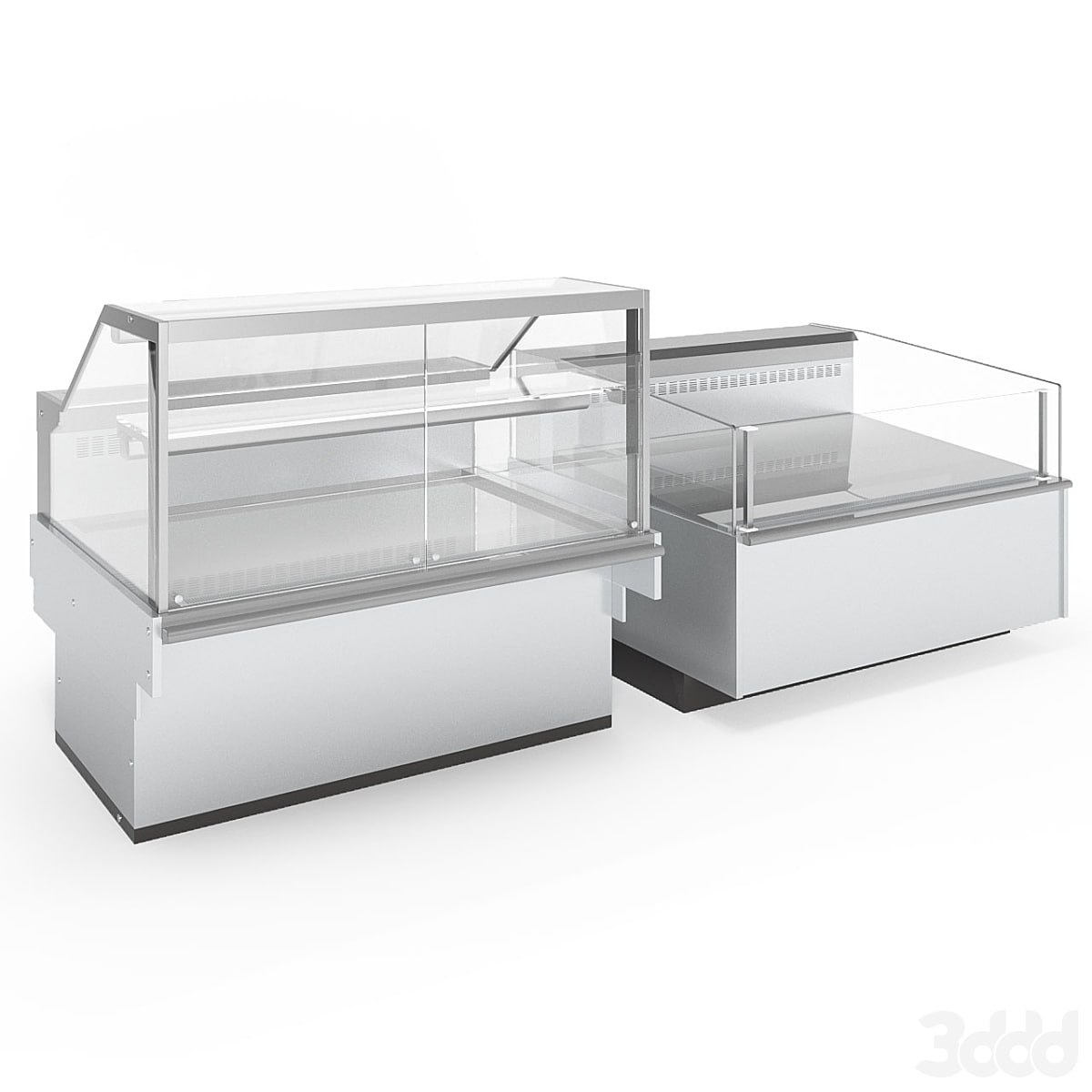 Refrigerated showcase London 3 090 and Belgrado 2 080 Arneg