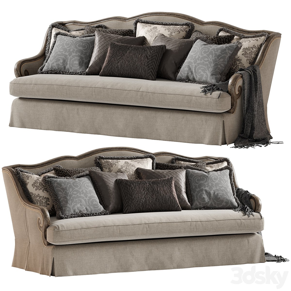 Lexington aragon sofa