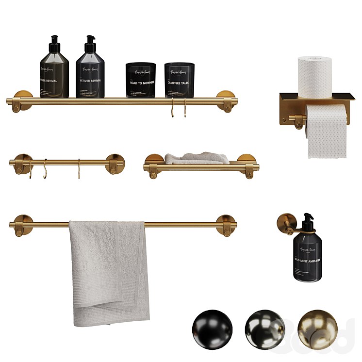 Buster and Punch Bathroom set 1