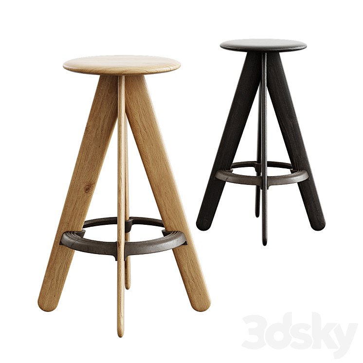 Tom Dixon / Slab Bar Stool