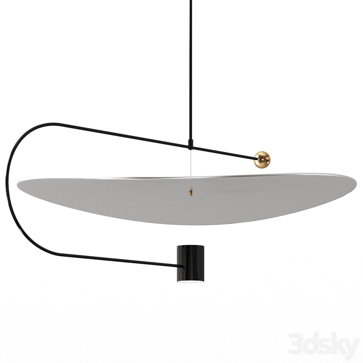 Float Wide Pendant Light