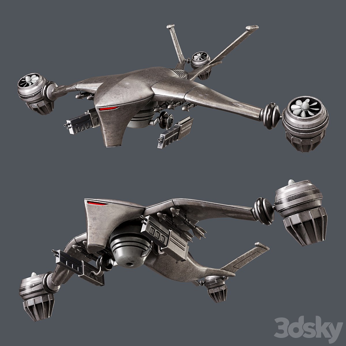 Hunter killer-drone