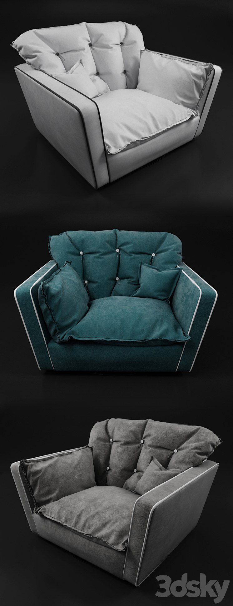 Baxter Sorrento Armchair