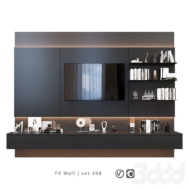 TV Wall | set 208