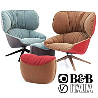 B & B Italia TABANO (Vray + Corona)