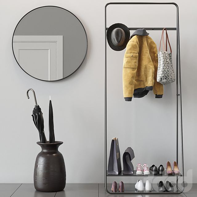 Cox & Cox Floor Standing Coat Rack