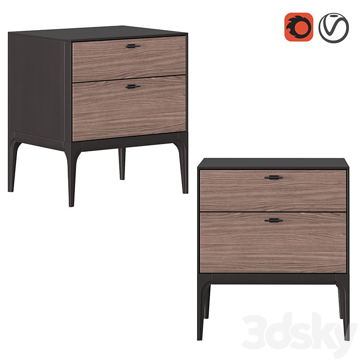 Dantone Home Bedside table Verona