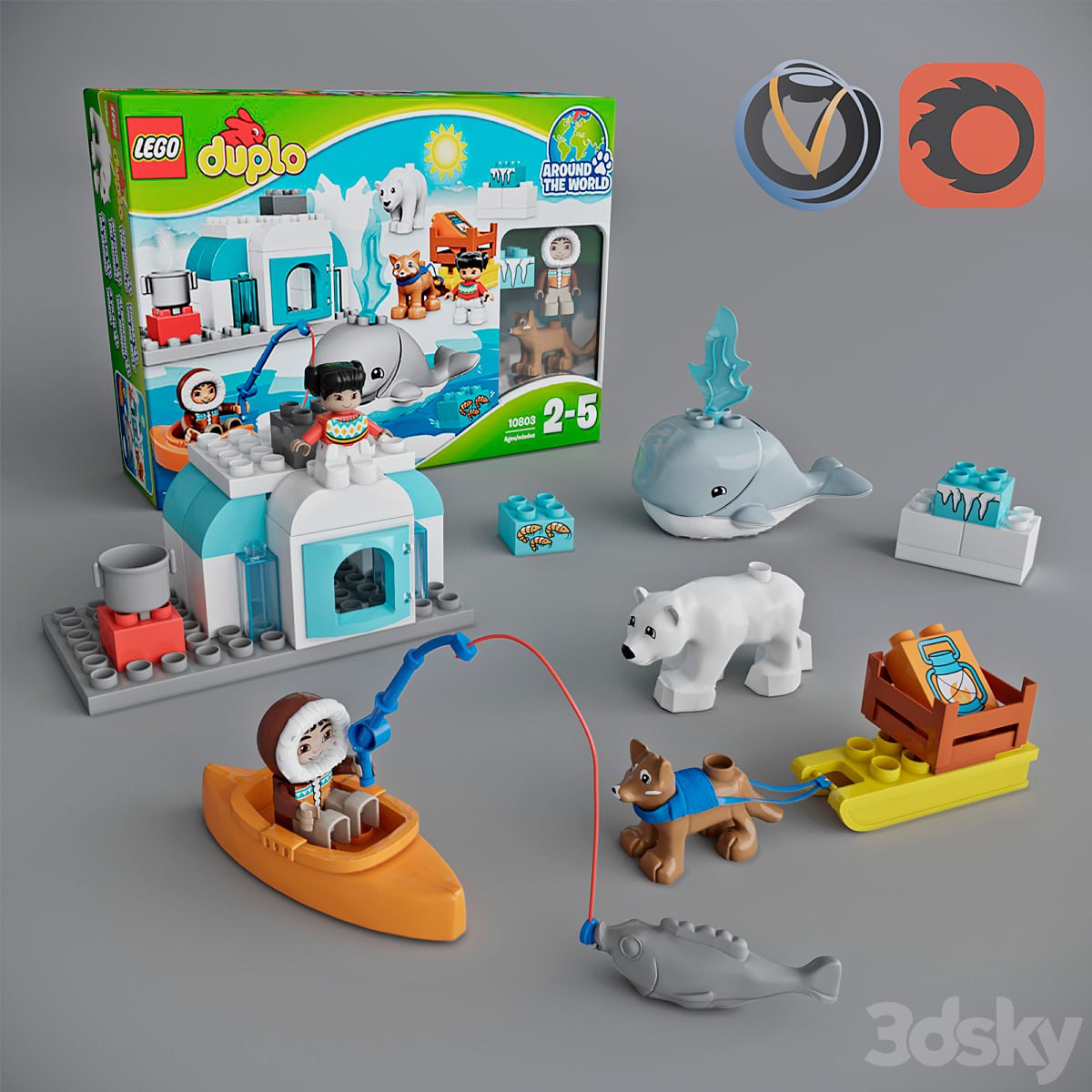 LEGO DUPLO AROUND THE WORLD ARCTIC