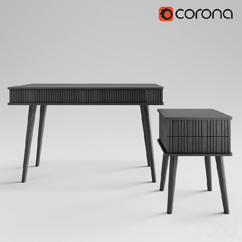 Consol VIVA & pedestal VIVA STAND DUO от LULU Space