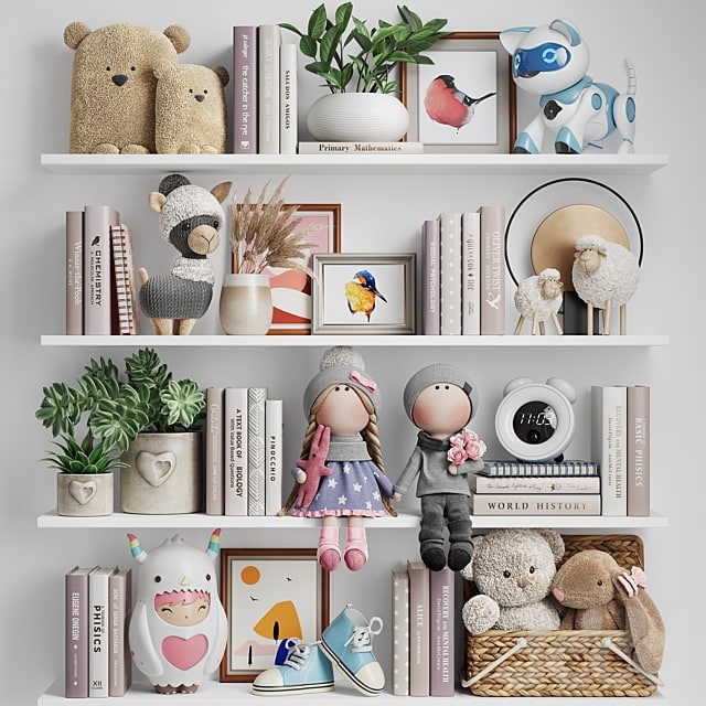 Decor set for girls