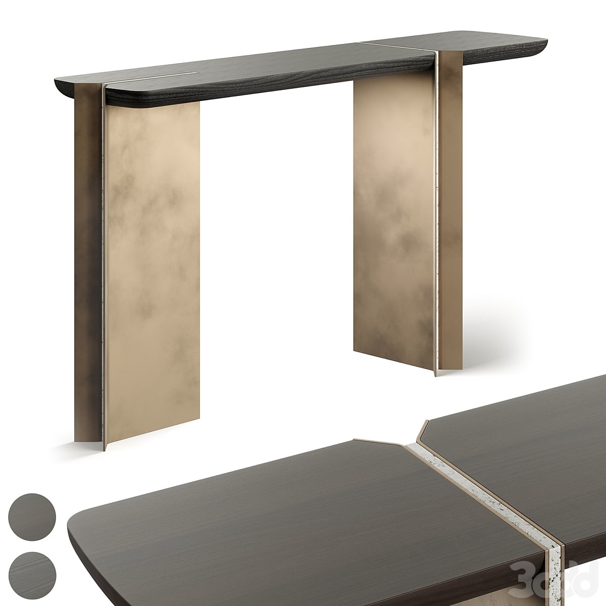 Enne Bridge Console by Maurizio Manzoni