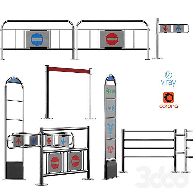 Fencing Entrance system fence