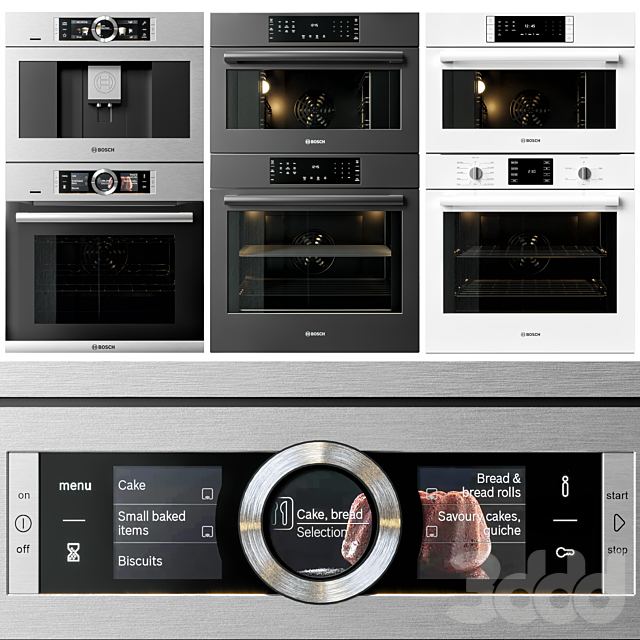 bosch double oven & coffeemaker collection