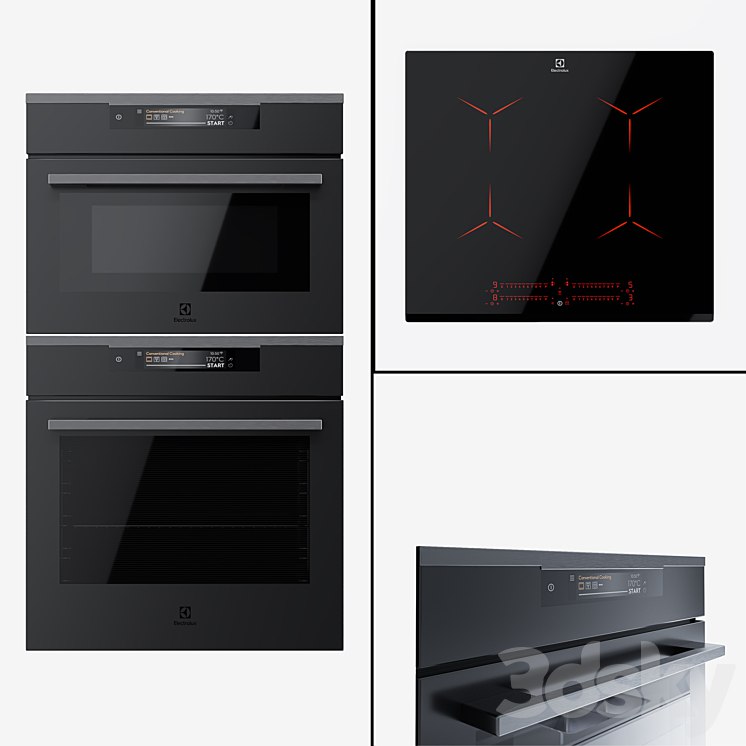 Electrolux - Oven KOEAP31WT, compact oven KVLAE00WT and hob IPE6492KF