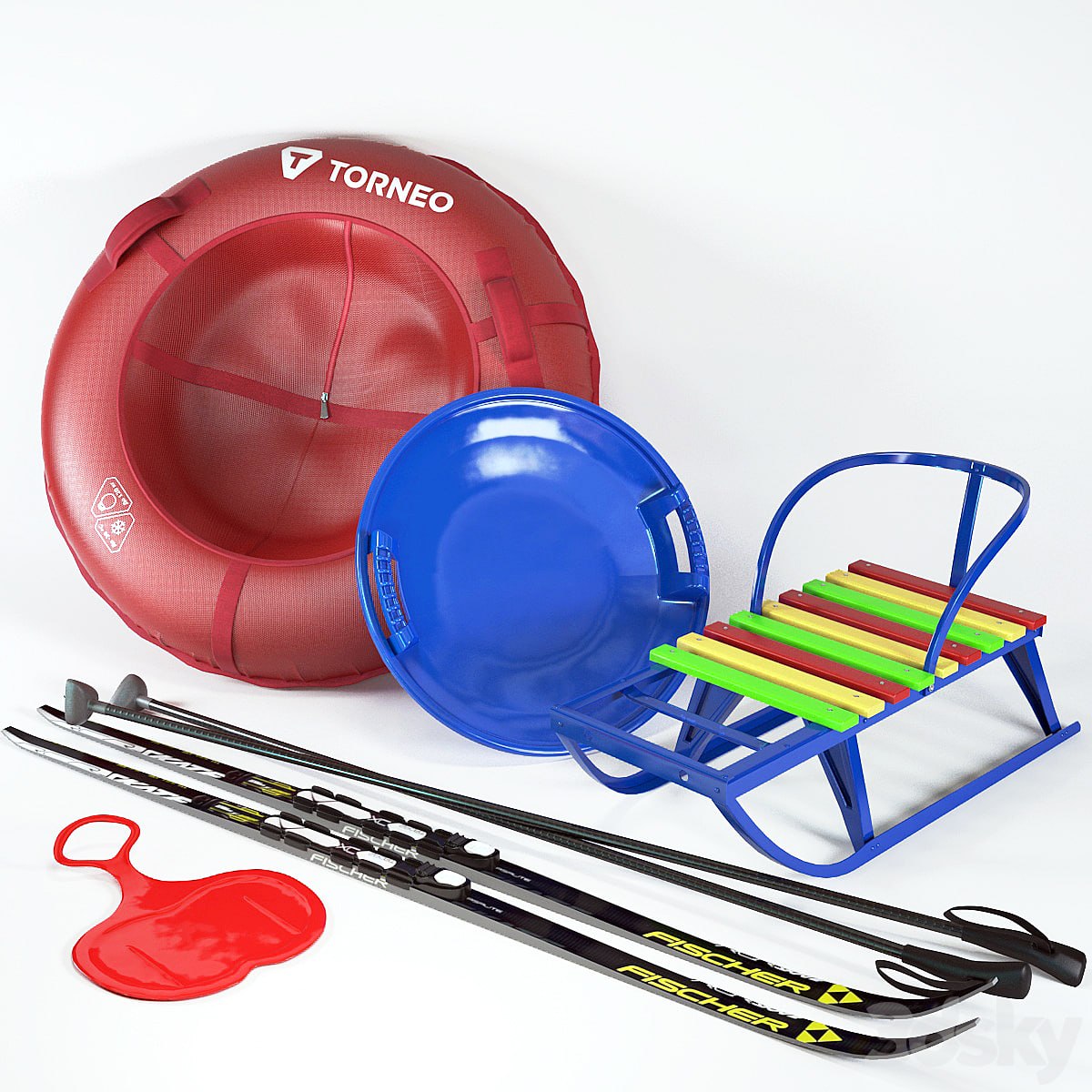 Winter sports set