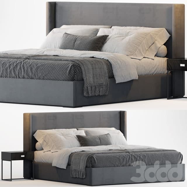 RH Lawson Shelter Nontufted Fabric Bed