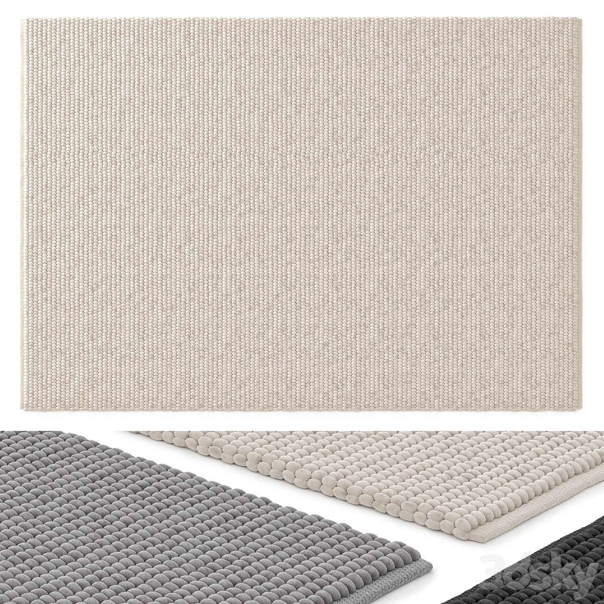 [AndriyGusak](https://t.me/AndriyGusak) Benuta NATURALS Wool Rug Beads set 05 wool