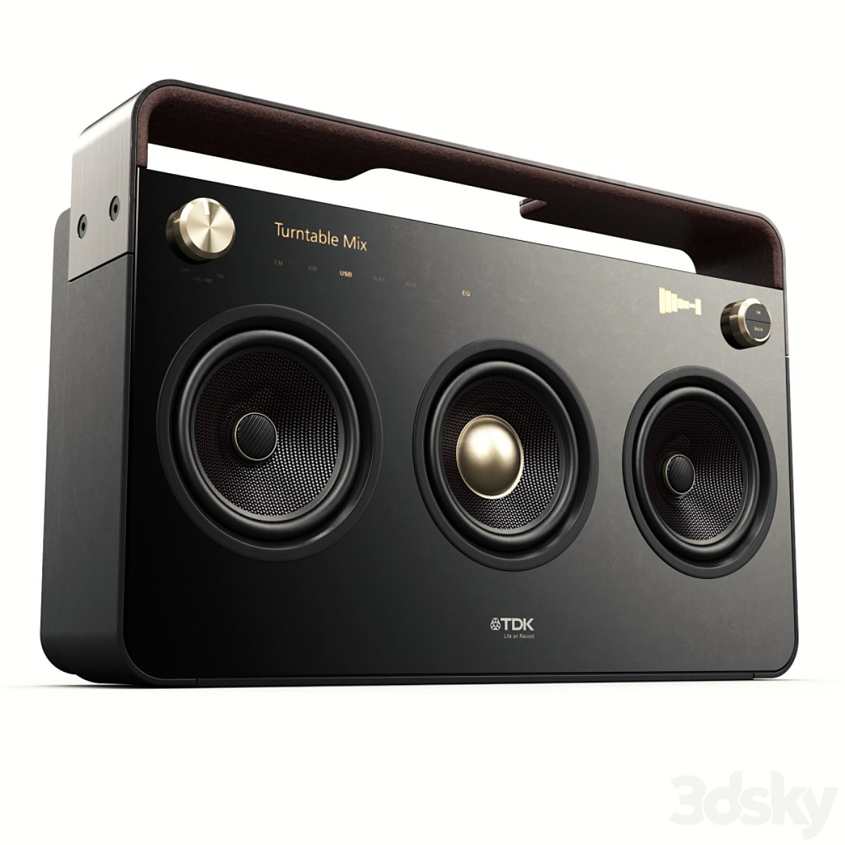 TDK 3 Speaker Boombox