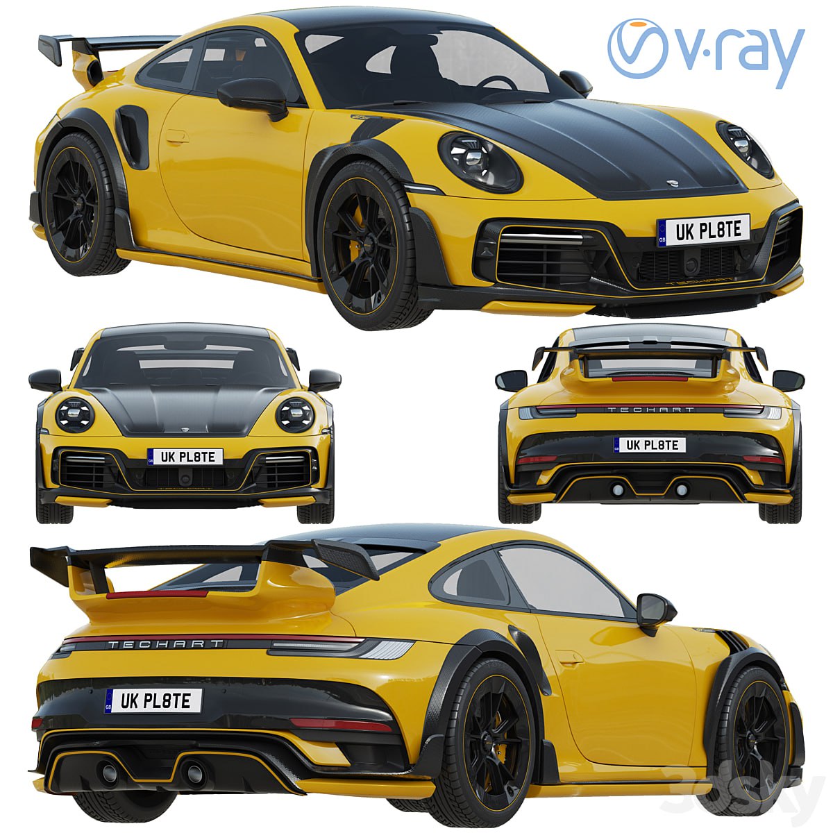 Porsche 911 TECHART GTstreet R 2022