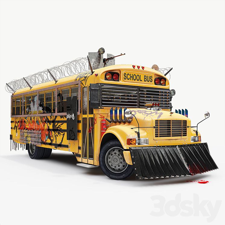 School Bus apocalypse