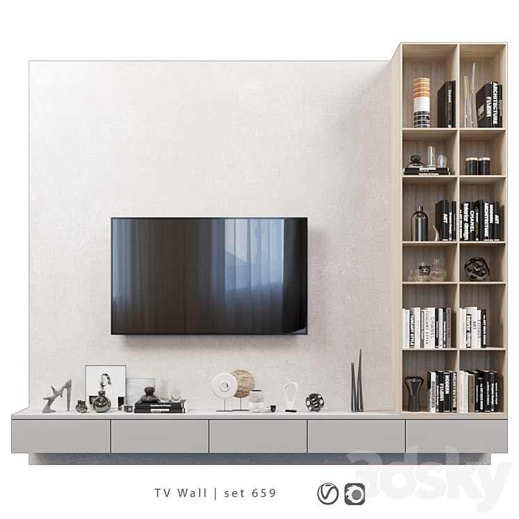 TV Wall | set 659