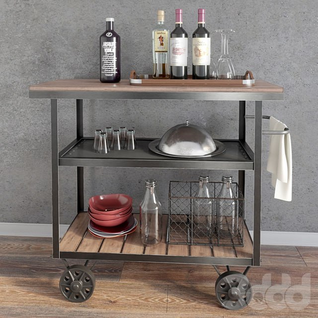 Serving cart (Nazya)