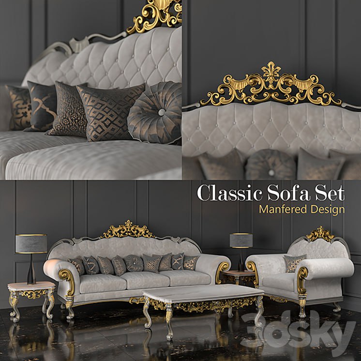 Classic Sofa Set