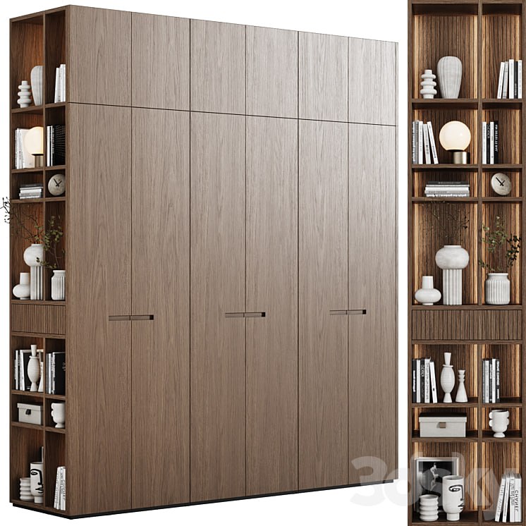 Modular cabinets in a modern minimalist style 93
