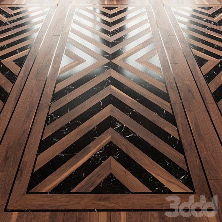 Parquet Ebony and Co, herringbone, chevron