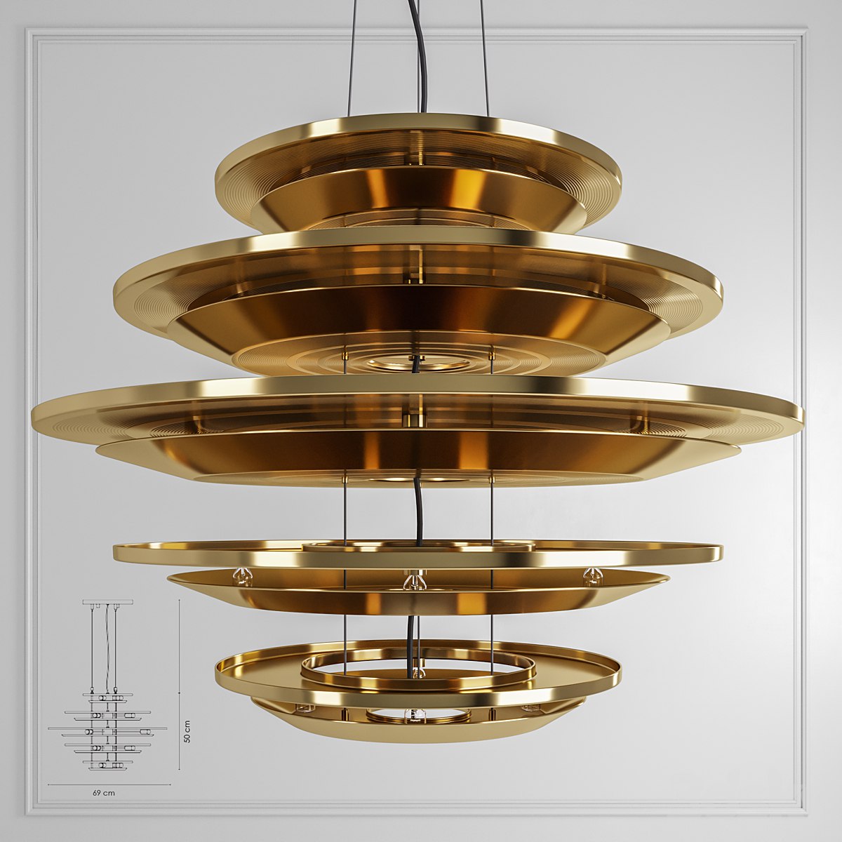 Delightfull HENDRIX chandelier