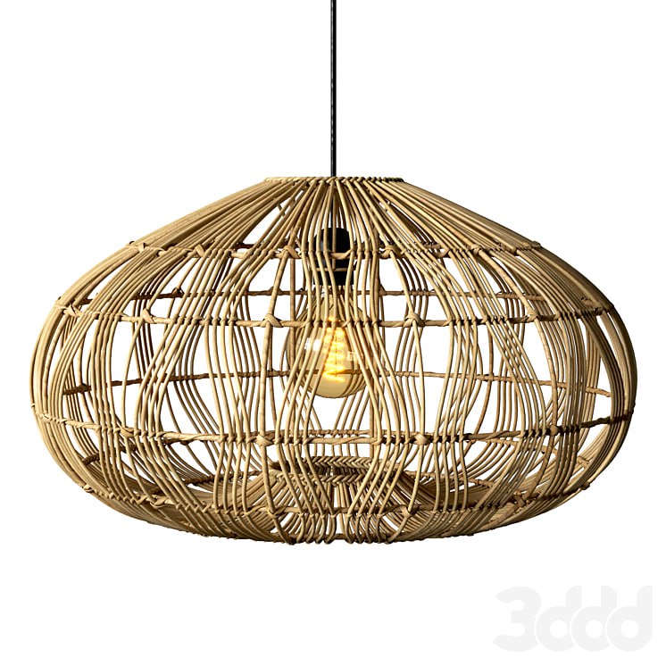 Wicker lamp Manila Yara