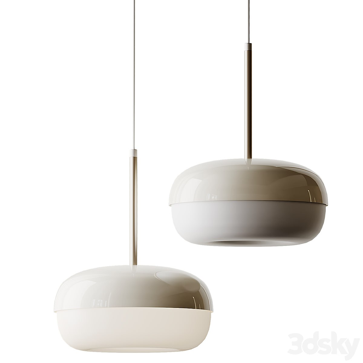 BLÅSVERK Beige Pendant Lamp