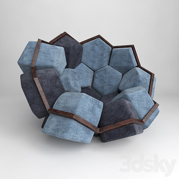 Modular chair Designer Quartz Chair