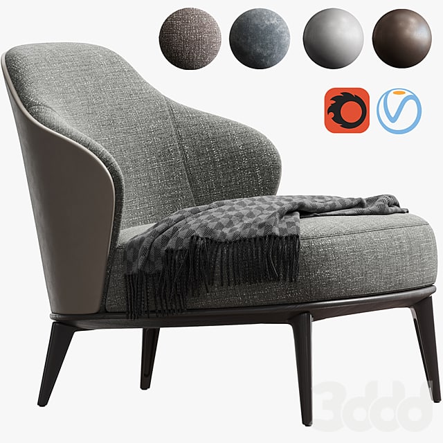 MINOTTI LESLIE ARMCHAIR