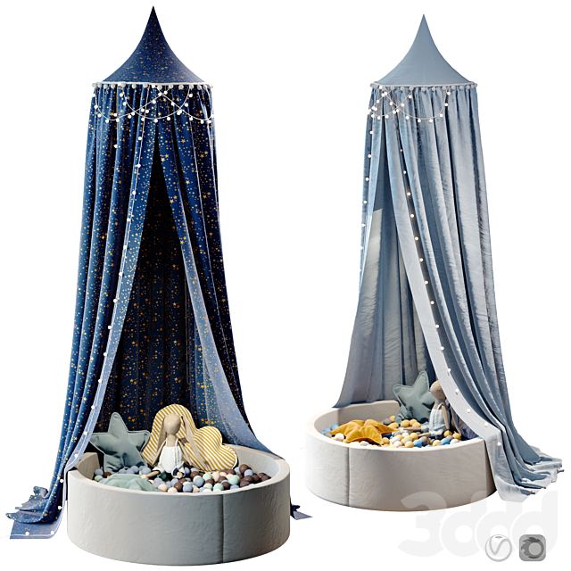 Canopy with Decor 05