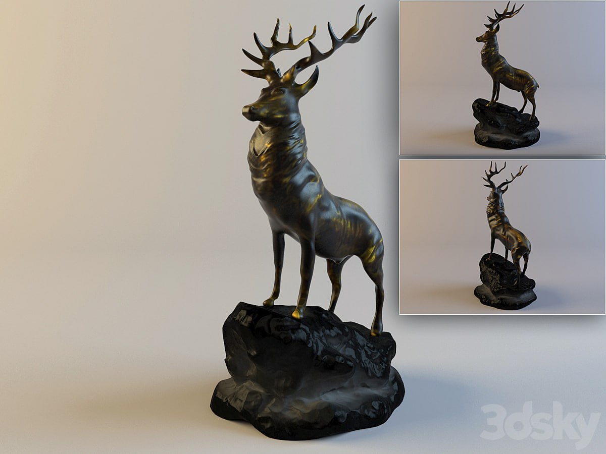 Deer Figurine