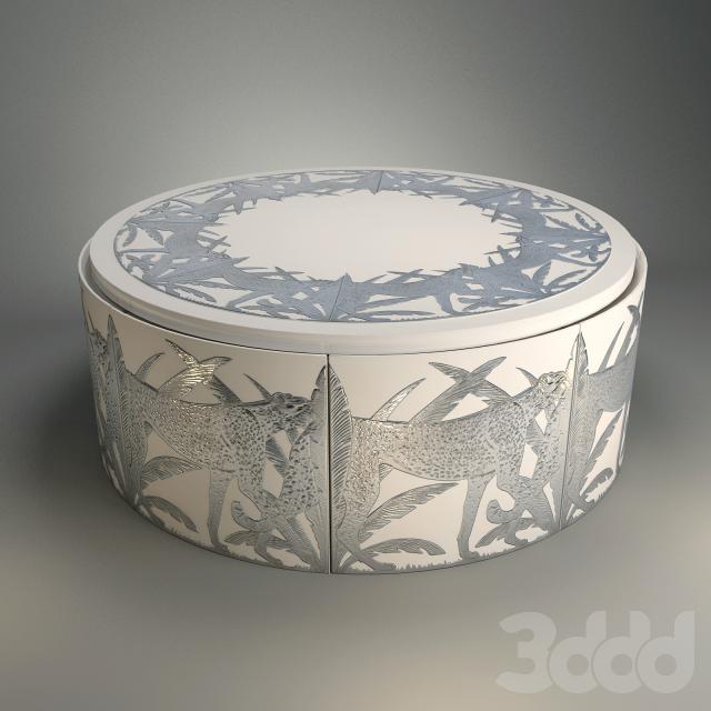 Dining table Alchymia Emma + 8 chairs Elvira